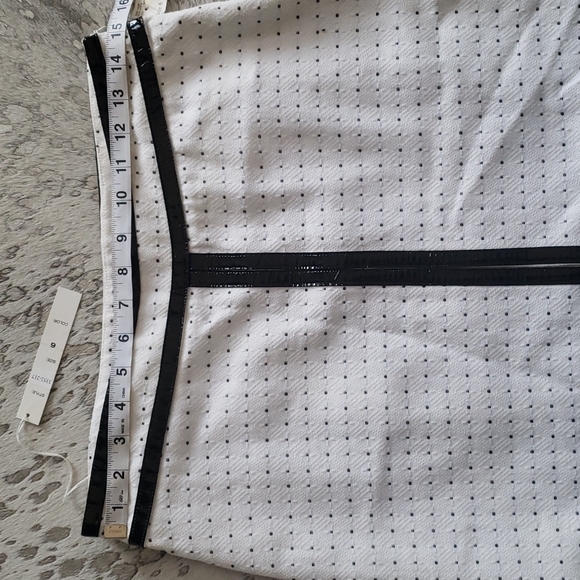 Parameter Polka Dot Textured Straight Skirt Sz6 NWT - Picture 4 of 7